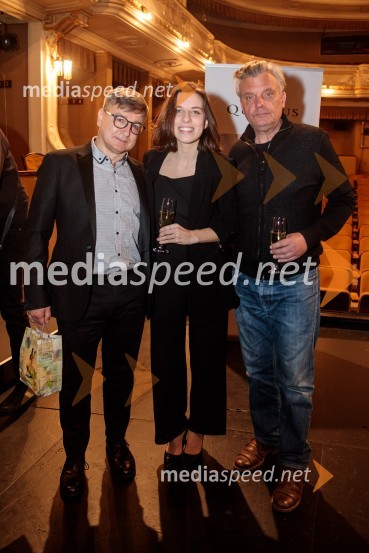  Matjaž  Farič, režiser;  Tina Resman, igralka;  Valter Dragan, igralecVse ok, premiera drame