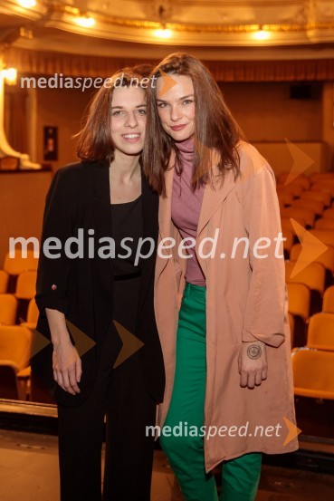  Tina Resman, igralka;  Tina Vrbnjak, igralkaVse ok, premiera drame