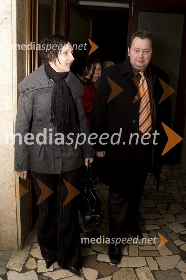 Slavko Petovar, župan občine Veržej s spremljevalko50 let Radia Murski val