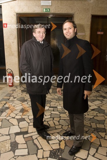 Ludvik Kovač, namestnik urednika Vestnika in Kristjan Magdič, direktor in lastnik podjetja Frontal d.o.o.50 let Radia Murski val