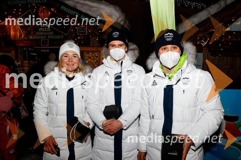  Anamarija Lampič, smučarska tekačica, Slovenija;  ... ;  ... Sprejem olimpijcev  v Kranjski Gori
