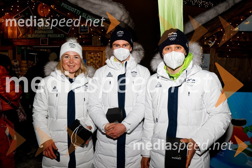 Anamarija Lampič, smučarska tekačica, Slovenija;  ... ;  ... Sprejem olimpijcev  v Kranjski Gori