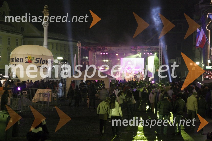 Grajski trg Maribor
(žrebanje štartnih številk za slalom)42. Zlata lisica