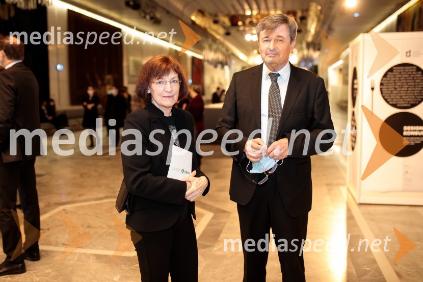  Lučka Žmavc ;  Janoš Kern, direktor Imago SloveniaeBerlinski filharmoniki v Cankarjevem domu
