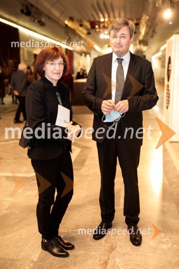  Lučka Žmavc ;  Janoš Kern, direktor Imago SloveniaeBerlinski filharmoniki v Cankarjevem domu