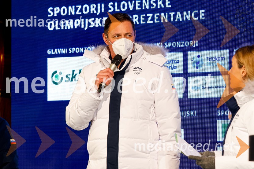 Sprejem olimpijcev  v Kranjski Gori