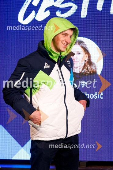 Tit  Štante, deskar na sneguSprejem olimpijcev  v Kranjski Gori