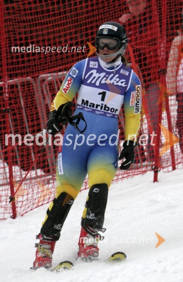 Smučarka Anja Paerson, Švedska
(nedeljski slalom)42. Zlata lisica