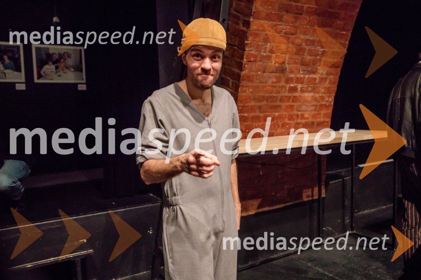  Blaž Šef, igralecSvoje usode krojači, premiera avtorskega projekta, Slovensko mladinsko gledališče Ljubljana