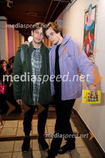  Matic Eržen, igralec;  Jon NapotnikSvoje usode krojači, premiera avtorskega projekta, Slovensko mladinsko gledališče Ljubljana