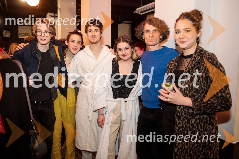  Nace Korošec, selektor mladinske kolesarske reprezentance;  Voranc Mandić, igralec;  Luka Žerdin;  Mija Kramar, igralka;  Jure Longyka, moderator;   Aiko  Zakrajšek, igralkaSvoje usode krojači, premiera avtorskega projekta, Slovensko mladinsko gledališče Ljubljana