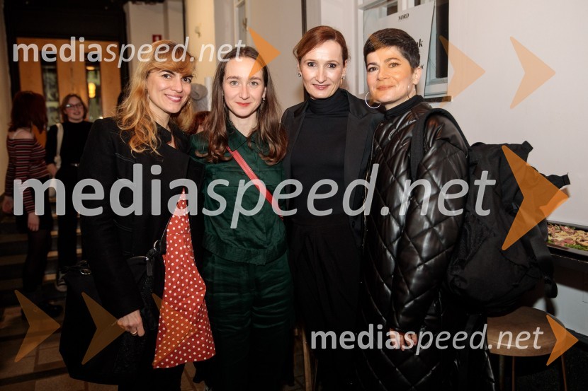  Ivona Buha, projektna managerka Umer, Agencija za umetnike;  Gaja Naja Rojec, dramaturginja;  Helena Grahek, vodja marketinga in odnosi z javnostmi, Slovensko mladinsko gledališče;  Vanja Djuran, mojstrica ličenjaSvoje usode krojači, premiera avtorskega projekta, Slovensko mladinsko gledališče Ljubljana