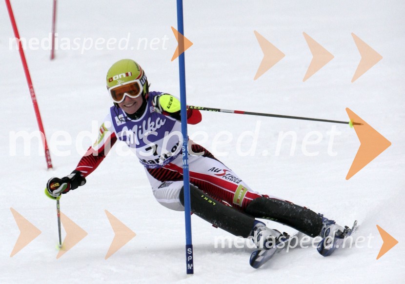 Smučarka Marlies Schild, Avstrija
(nedeljski slalom)42. Zlata lisica