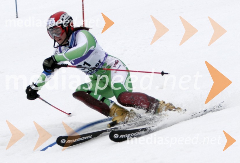Smučarka Tina Maze, Slovenija
(nedeljski slalom)42. Zlata lisica
