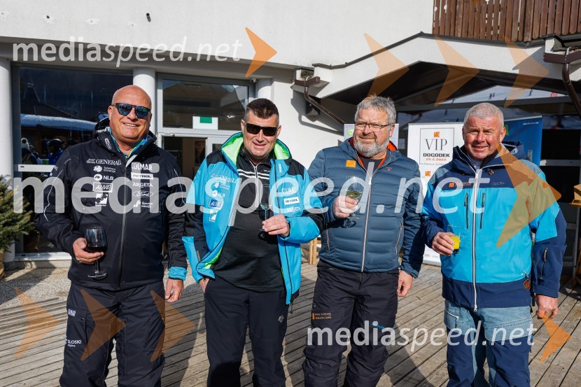  Iztok Klančnik, direktor Selectium Adriatics d.o.o., predsednik Zbora alpskih disciplin, Smučarska zveza Slovenije;  Janez Bijol,  direktor podjetja Bijol d.o.o.;  Janez Hrovat, župan občine Kranjska Gora;  Gregor Benedik, predsednik organizacijskega komiteja Pokala VitrancVIP smučanje z znanimi Slovenci