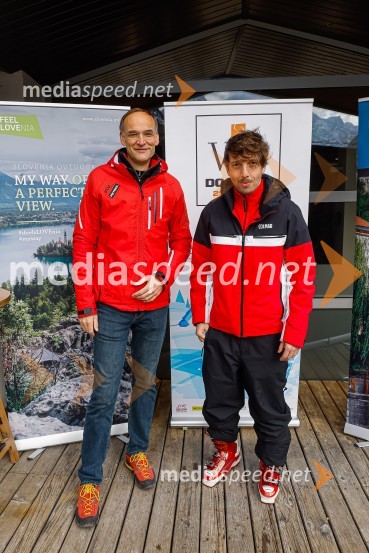  Aleksander Salkič, vodja službe za odnose z javnostmi Petrol;  Aljoša Bagola, kreativni direktor, kolumnist, predavatelj in knjižni avtorVIP smučanje z znanimi Slovenci