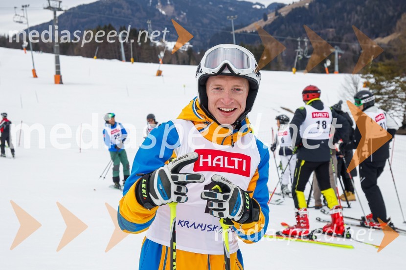  Blaž Gec, Zvita feltnaVIP smučanje z znanimi Slovenci