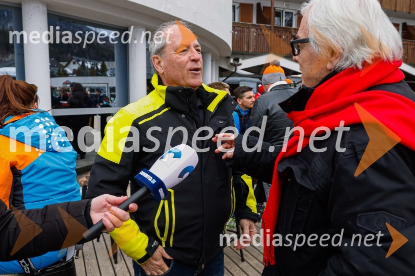  VIli Resnik, pevec;  Lado  Leskovar, pevec in ambasador UnicefVIP smučanje z znanimi Slovenci