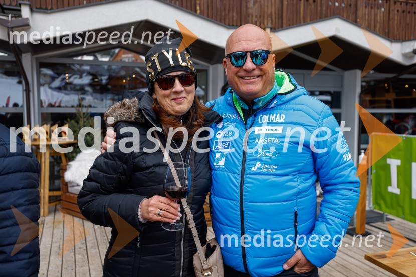  Maja Klančnik;  Iztok Klančnik, direktor Selectium Adriatics d.o.o., predsednik Zbora alpskih disciplin, Smučarska zveza SlovenijeVIP smučanje z znanimi Slovenci
