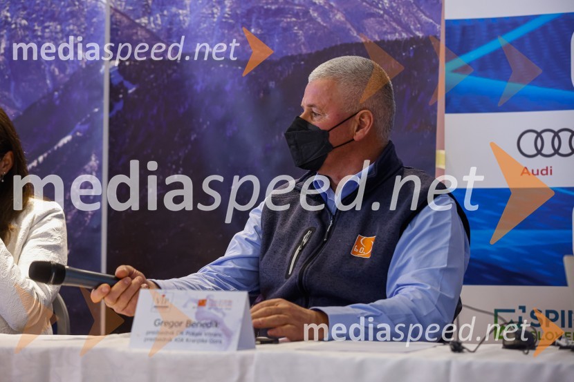  Gregor Benedik, predsednik organizacijskega komiteja Pokala VitrancVIP smučanje z znanimi Slovenci