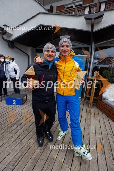  Matic Leban, Zvita feltna;  Blaž Gec, Zvita feltnaVIP smučanje z znanimi Slovenci