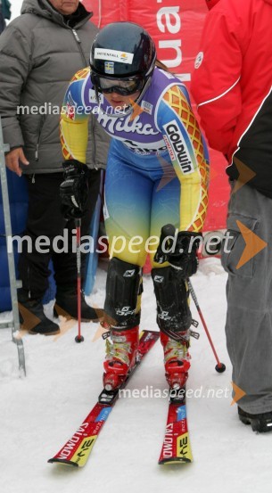 Smučarka Anja Paerson, Švedska
(nedeljski slalom)42. Zlata lisica