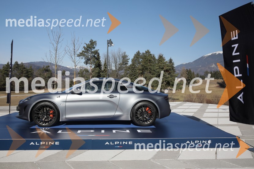Renault Alpine, slovenska predstavitev