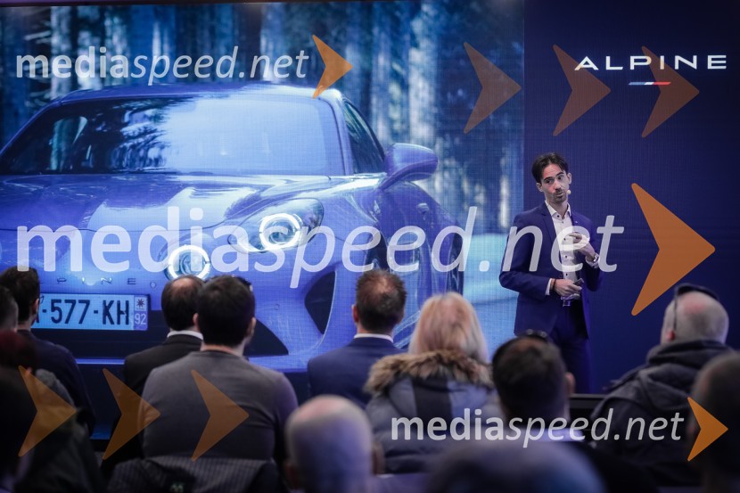 Renault Alpine, slovenska predstavitev