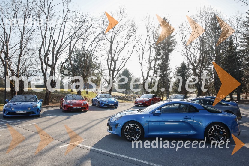 Renault Alpine, slovenska predstavitev