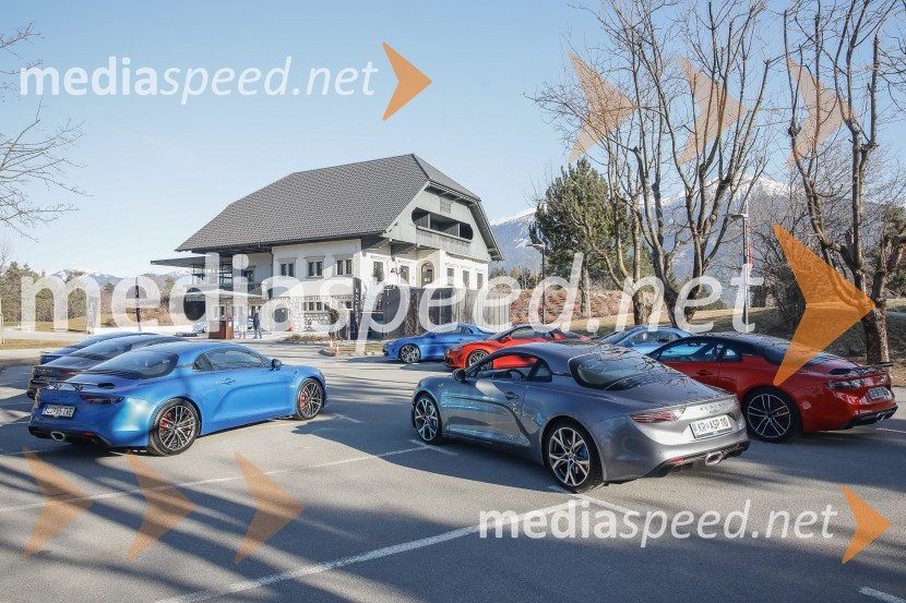 Renault Alpine, slovenska predstavitev
