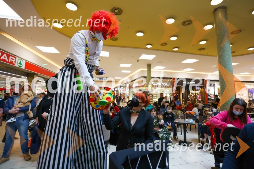 Pustovanje v Citycentru Celje