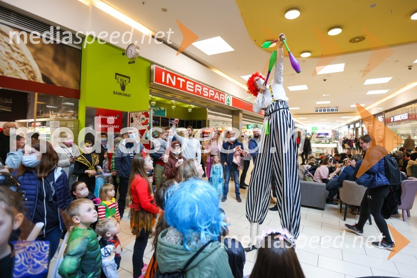 Pustovanje v Citycentru Celje