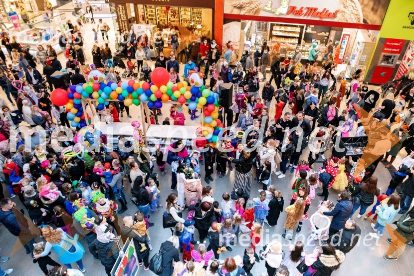 Pustovanje v Citycentru Celje