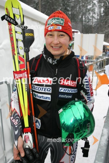 Smučarka Tanja Poutiainen, Finska 
(nedeljski slalom)42. Zlata lisica