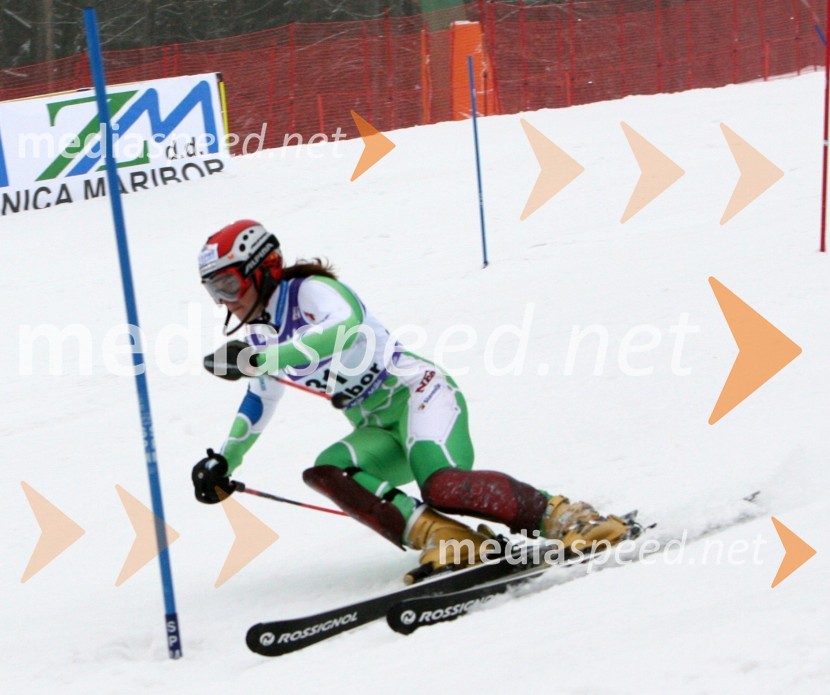 Smučarka Tina Maze, Slovenija
(nedeljski slalom)42. Zlata lisica