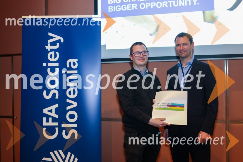  Sašo Stanovnik, Adventura Holding; dr. Primož Dolenc, Banka SlovenijeCFA Institute Research Challenge 2022