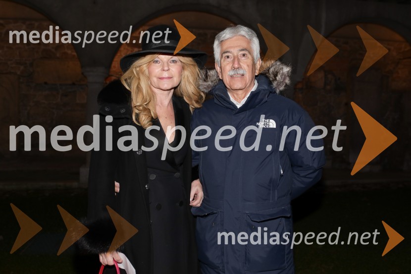  Darja Kuhar Kotnik, soustanoviteljica in podpredsednica Društva za zdravje naroda;  Rajko Kotnik, bivši državni pravobranilec in predsednik Lions kluba Ljubljana RožnikJubilejnih 70 let Slovenskega okteta in Festivala Ljubljana