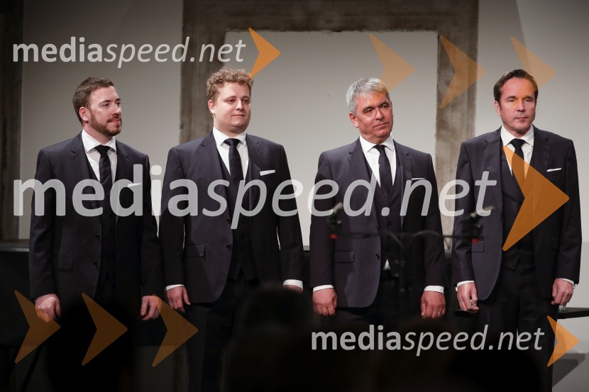  Darko Vidic, bariton, Slovenski oktet;  Andrej Oder, 1. tenor, Slovenski oktet;   Matej  Voje, bas, Slovenski oktet;  Janez Triler, 2. tenor, Slovenski oktetJubilejnih 70 let Slovenskega okteta in Festivala Ljubljana