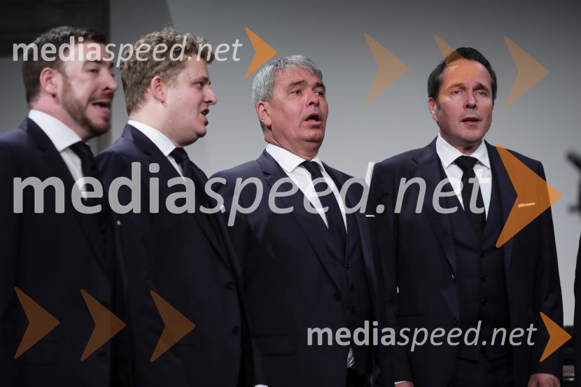  Darko Vidic, bariton, Slovenski oktet;  Andrej Oder, 1. tenor, Slovenski oktet;   Matej  Voje, bas, Slovenski oktet;  Janez Triler, 2. tenor, Slovenski oktetJubilejnih 70 let Slovenskega okteta in Festivala Ljubljana