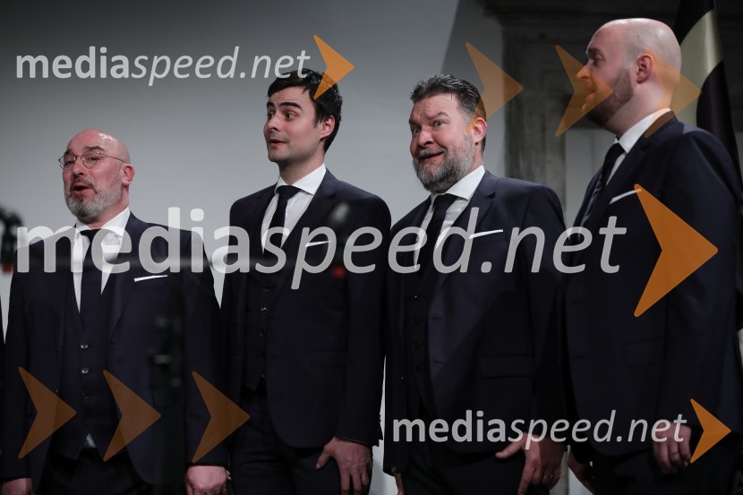  Jože Vidic, operni pevec, bariton, Slovenski oktet;  Rok Ferenčak, 1. tenor, Slovenski oktet;  Janko  Volčanšek, bas, Slovenski oktet;  David Jagodic, tenorist, Slovenski oktetJubilejnih 70 let Slovenskega okteta in Festivala Ljubljana