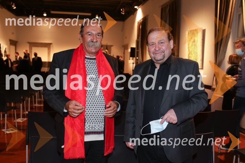  Marijan Zlobec, novinar, kritik;  Darko  Brlek, direktor in umetniški vodja, Festival LjubljanaJubilejnih 70 let Slovenskega okteta in Festivala Ljubljana