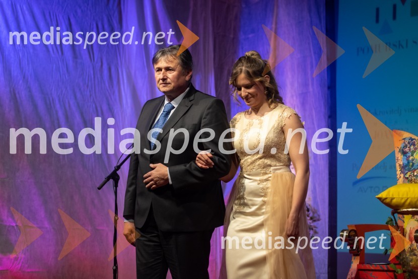  Dušan Rajh, Avto Rajh d.o.o. Ljutomer - Murska Sobota;  Ana Pavlin, 24. vinska kraljica Slovenije25. Vinska kraljica Slovenije