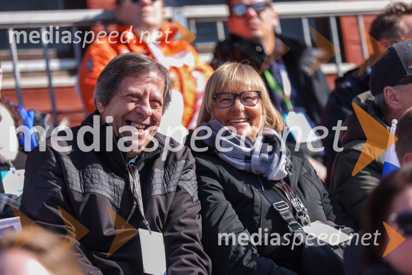  Janez Martinčič, novinar, urednik, Val 202;  ... 61. Pokal Vitranc, veleslalom sobota