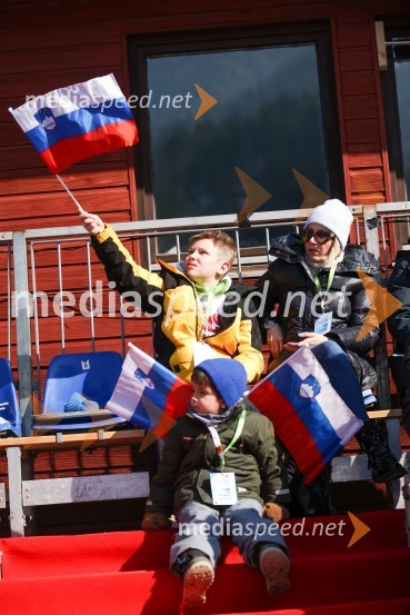  Kevin Cvetko;  Teo Anton Cvetko;  Natalija Cvetko, vodja projektov, Mediaspeed61. Pokal Vitranc, veleslalom sobota