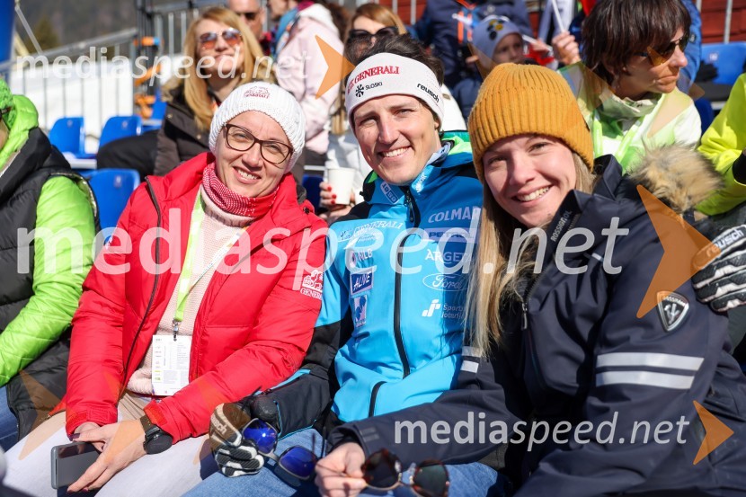  Monika Povšič, vodja oddelka za tržno komuniciranje in upravljanje s sponzorstvi, marketing Generali;  Štefan Hadalin, smučar;  ... 61. Pokal Vitranc, veleslalom sobota