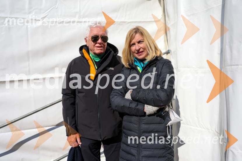  Tone Vogrinec, športni in smučarski funkcionar;  Marjeta Klemenc, novinarka61. Pokal Vitranc, veleslalom sobota