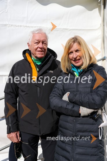  Tone Vogrinec, športni in smučarski funkcionar;  Marjeta Klemenc, novinarka61. Pokal Vitranc, veleslalom sobota