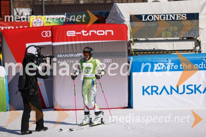  Joan Verdu, smučar (Andora)61. Pokal Vitranc, veleslalom sobota