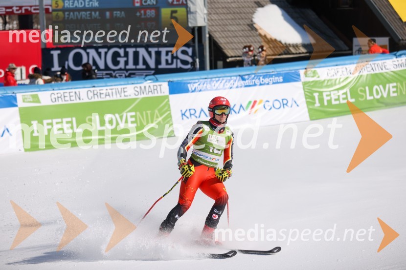  Erik Read, smučar (Kanada)61. Pokal Vitranc, veleslalom sobota