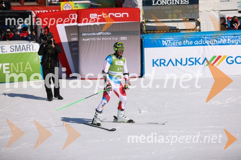  Justin  Murisier, smučar (Švica)61. Pokal Vitranc, veleslalom sobota